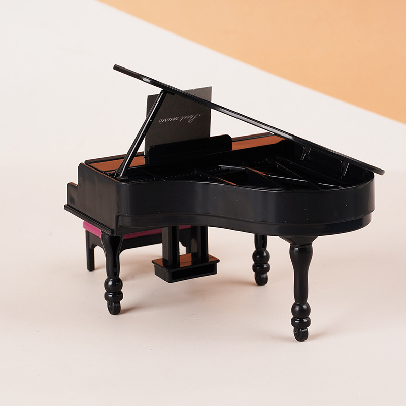 Diy Electronics Housing - 1:12 Puppenhaus Miniatur Klavier mit Hocker