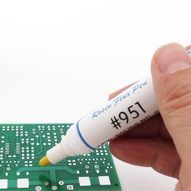 Flux Pen Electronics - 10ml Lötkolofonium-Flussmittelstift 951 – Niedrigfester, sauberer
