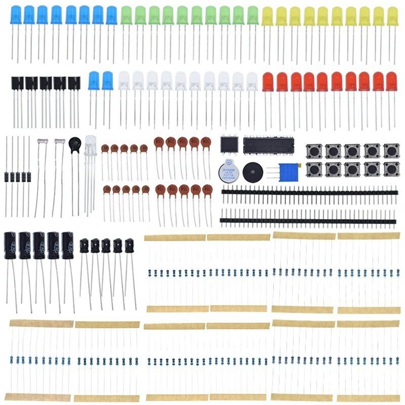 Diy Electronics Components Kit - B04B-Diy Elektronik-Komponenten für Arduino UNO Raspberry