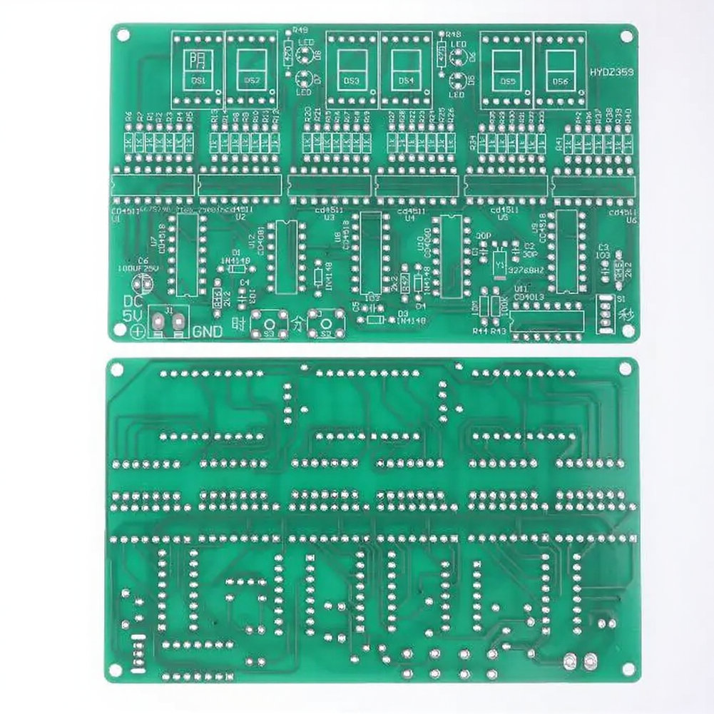 Diy Electronics Projects For Students - 6-stelliges DIY-Uhrenbausatz für Lötübungen Elektronik-Lernprojekt für