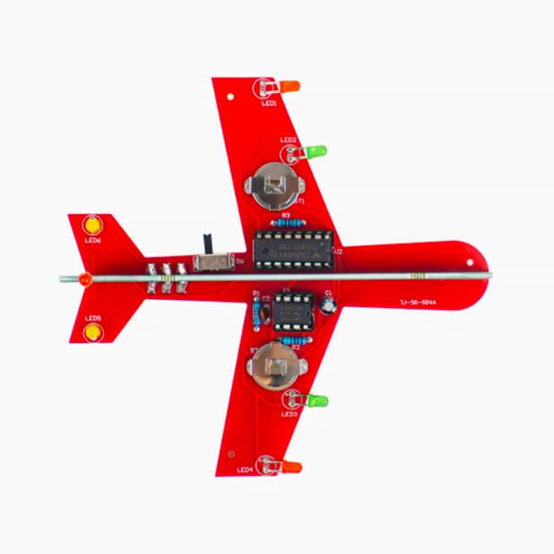 Diy Electronics Projects For Students - DIY Flugzeug Elektronische Kit LED Blinkt