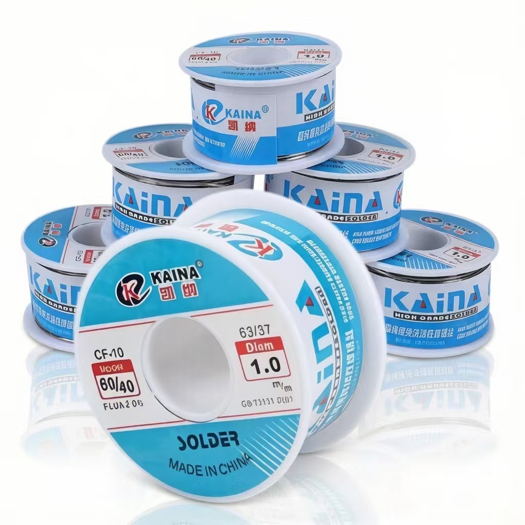 Diy Electronics Flux - 50g Lötdraht mit Kolophoniumkern 0,8/1,0mm Niedrigschmelzender