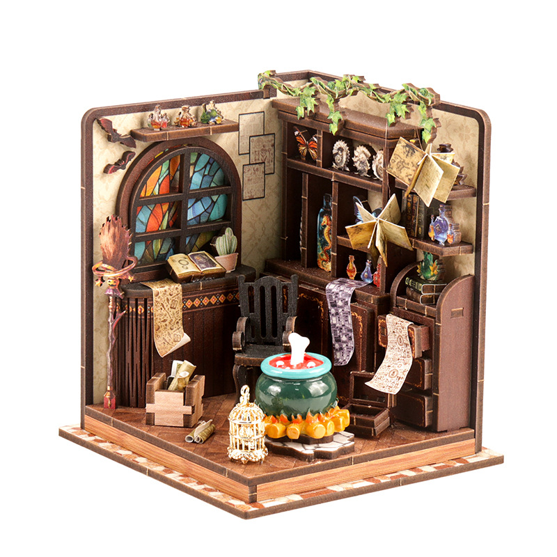 Diy Electronics Housing - DIY Holz Miniatur Modell Kit Zaubertrank