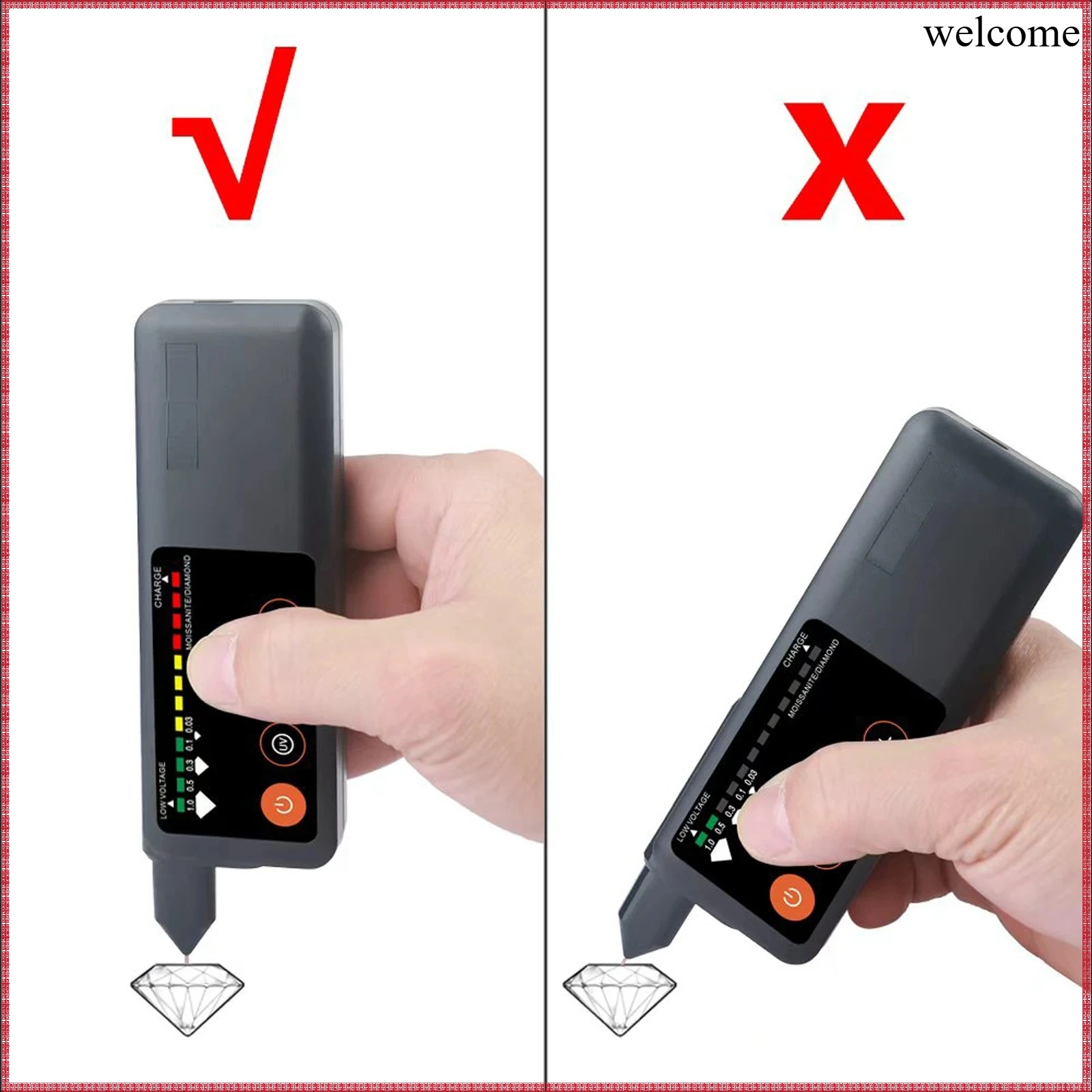 Wiederaufladbarer Diamantteste – Diy Electronics Tools Bewertung und Preis