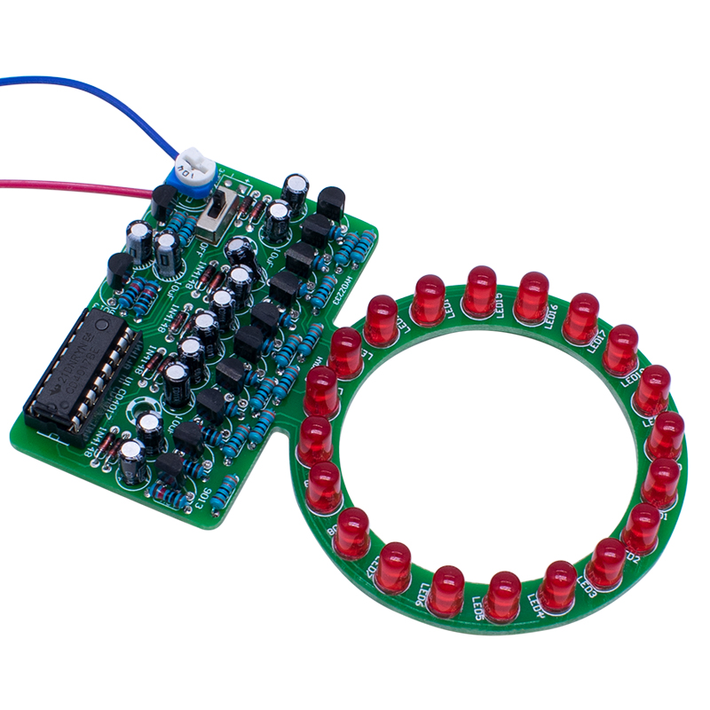 CD4017 Ring-Gradient-LED-Laufl – Diy Electronics Projects For Students Bewertung und Preis