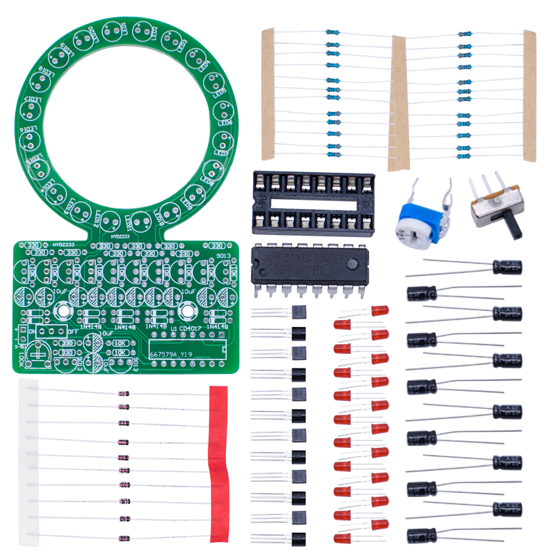 CD4017 Ring-Gradient-LED-Laufl – Diy Electronics Projects For Students Bewertung und Preis