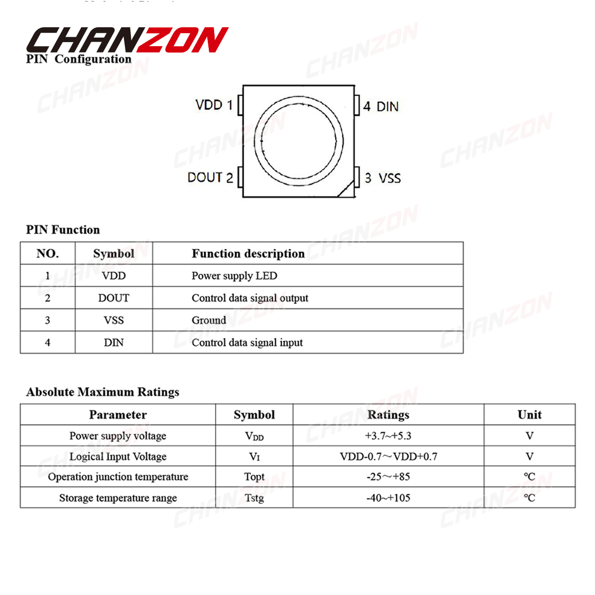 100 Stück SMD WS2812B WS2812 4 – Diy Electronics Address Bewertung und Preis