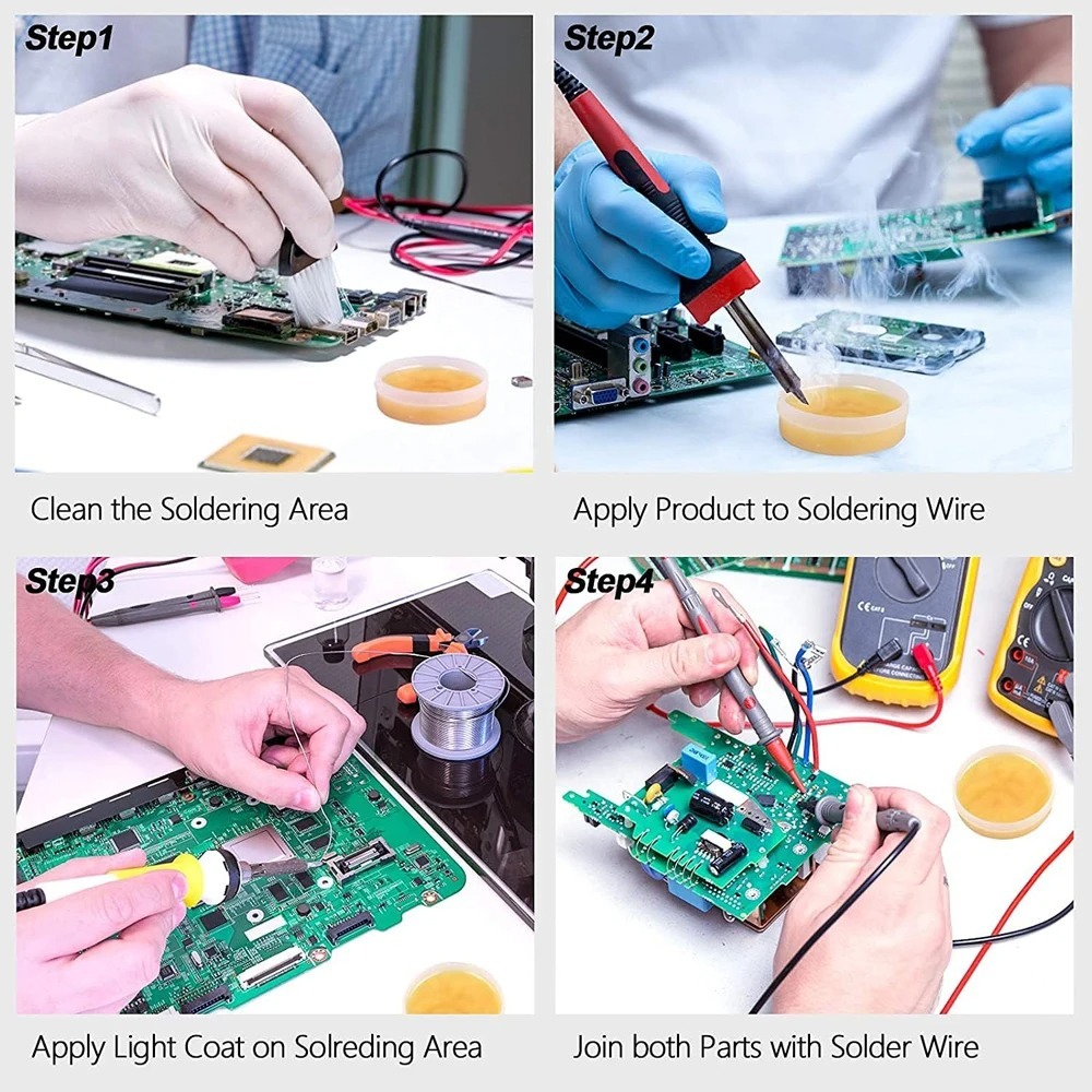 Neue Lötfüllpaste für bleifrei – Diy Electronics Flux Bewertung und Preis