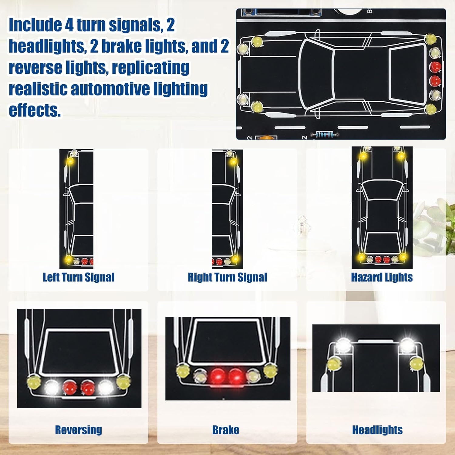 DIY Auto Fahren Simulation Löt – Diy Electronics Projects For Students Bewertung und Preis