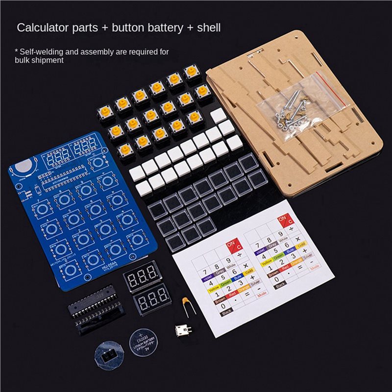 QWE-5X Rechner DIY-Kit 51 Mikr – Homemade Diy Electronics Bewertung und Preis