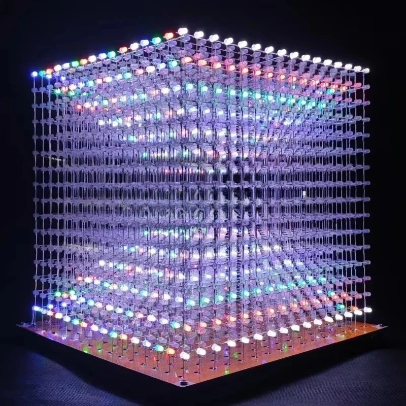 3 D16mini Lichtwürfel-Kit 16x1 – Diy Electronics Bewertung und Preis