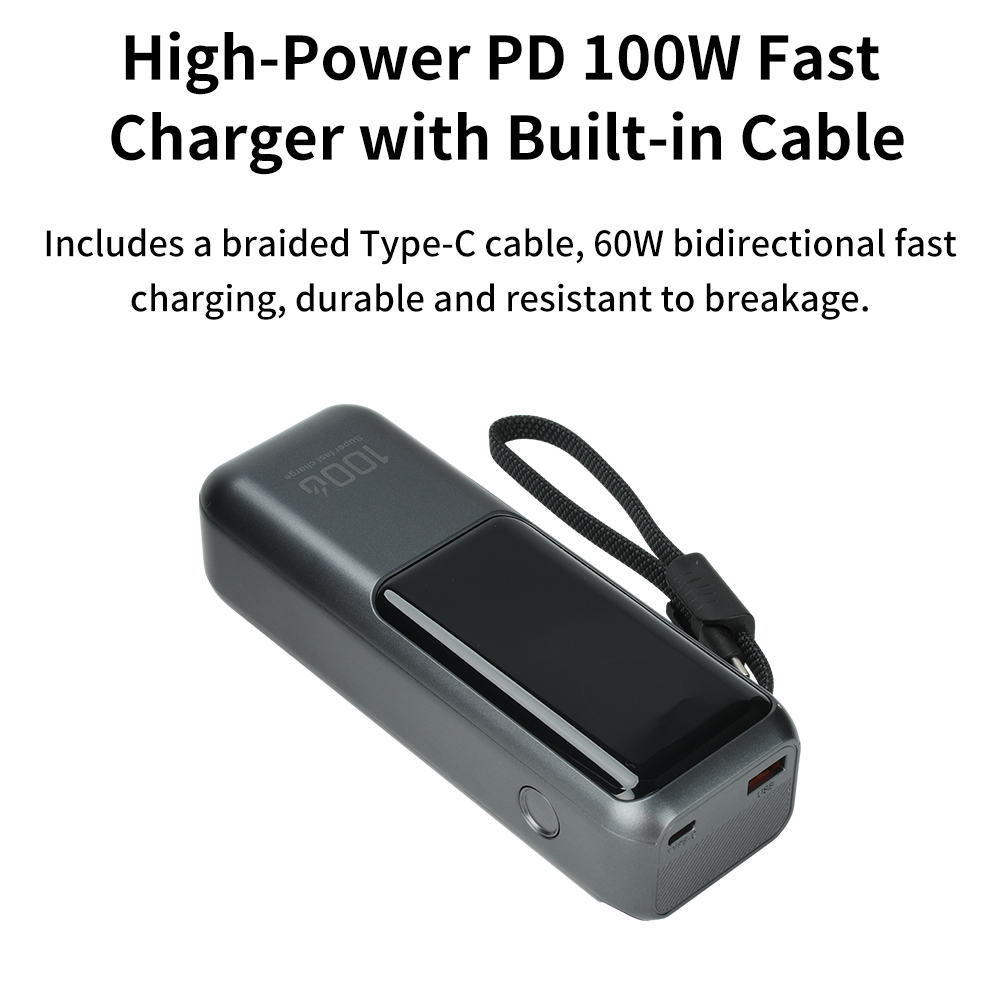 PD 100W Schnelllade-Powerbank- – Diy Wearable Electronics Bewertung und Preis