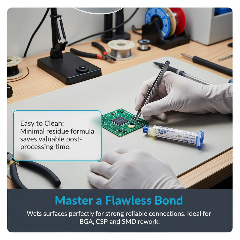 No-Clean RMA-218 Lötflusspaste – Diy Electronics Flux Bewertung und Preis