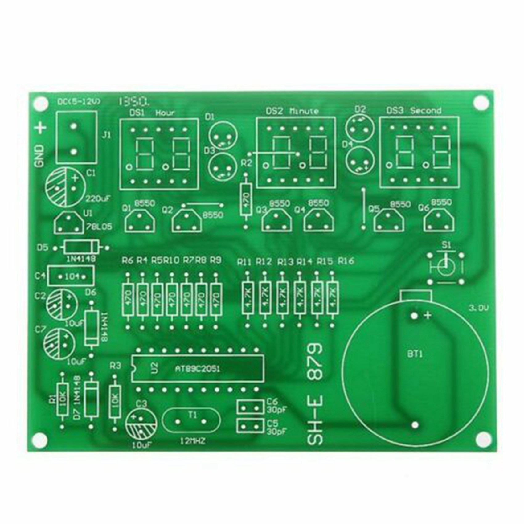 T31C-3 Set AT89C2051 6-stellig – Diy Electronics Flux Bewertung und Preis