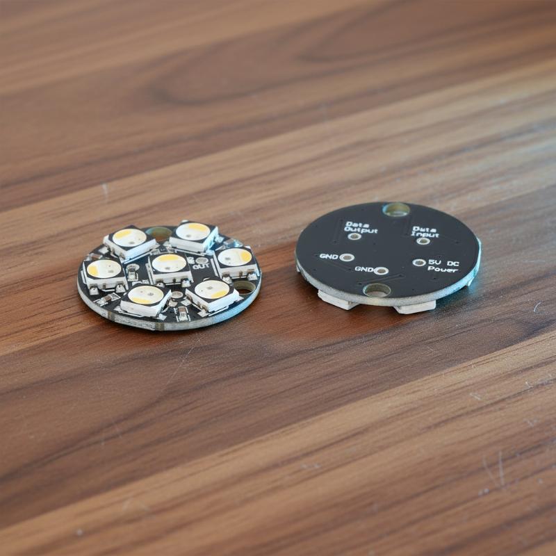 WS2812 7-Bit Kreisförmige LED- – Diy Electronics Projects For Students Bewertung und Preis