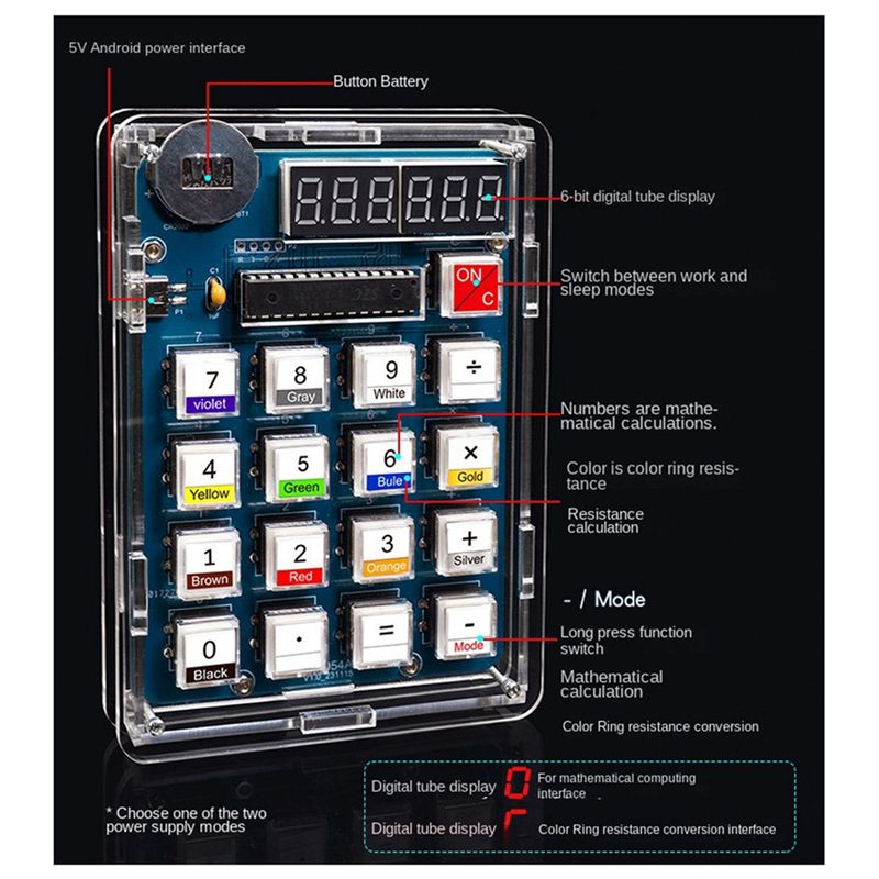 【HOT A69Z!】Rechner-Bausatz 51  – Homemade Diy Electronics Bewertung und Preis