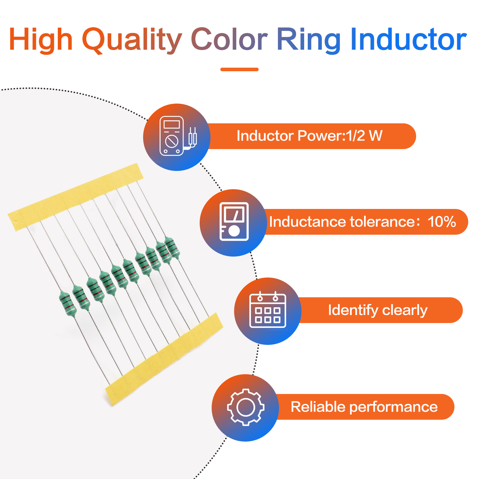 200 Stück 1/2W 0410 Farbring-I – Diy Wearable Electronics Bewertung und Preis