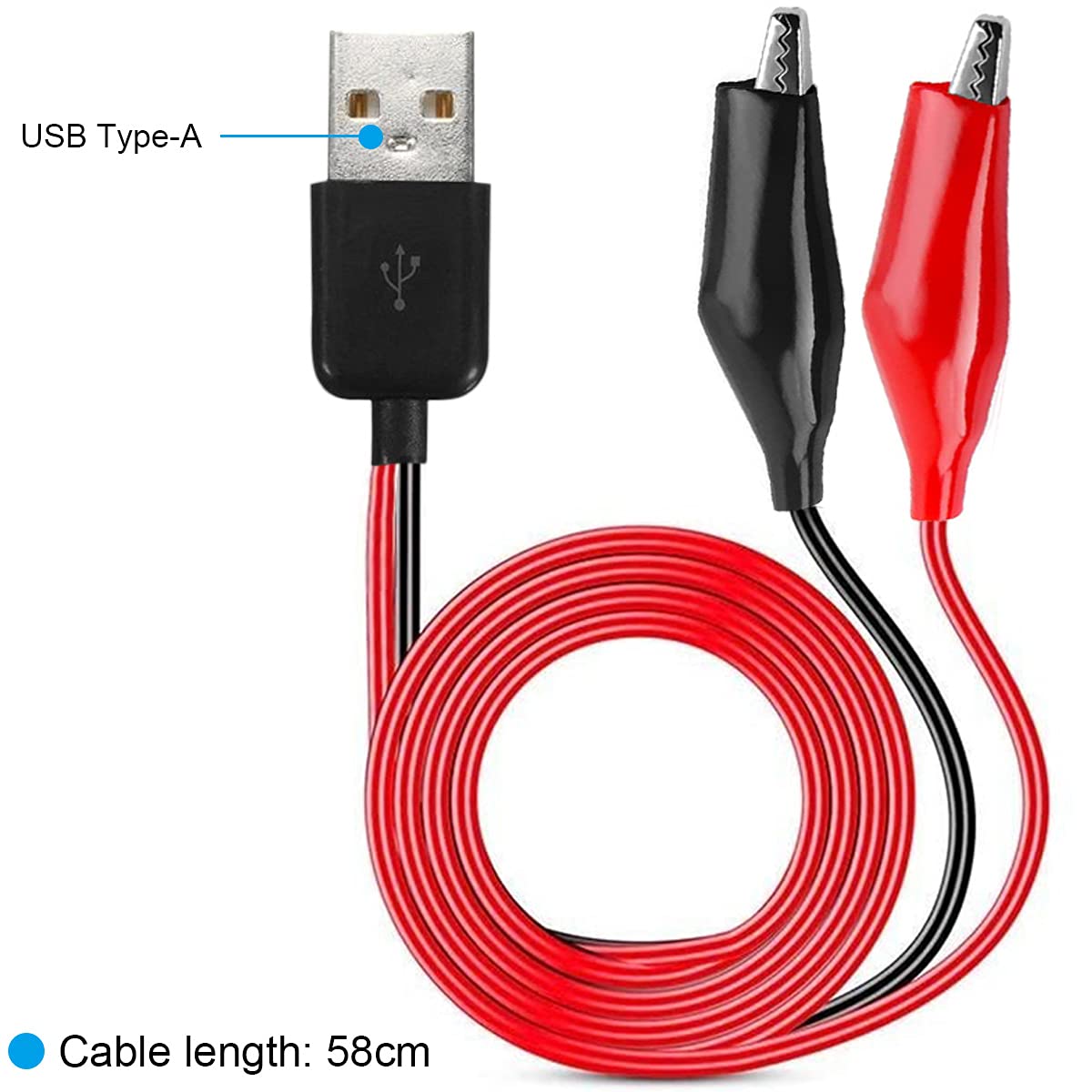 Krokodilklemme auf USB, Krokod – Crocodile Clip Set Bewertung und Preis