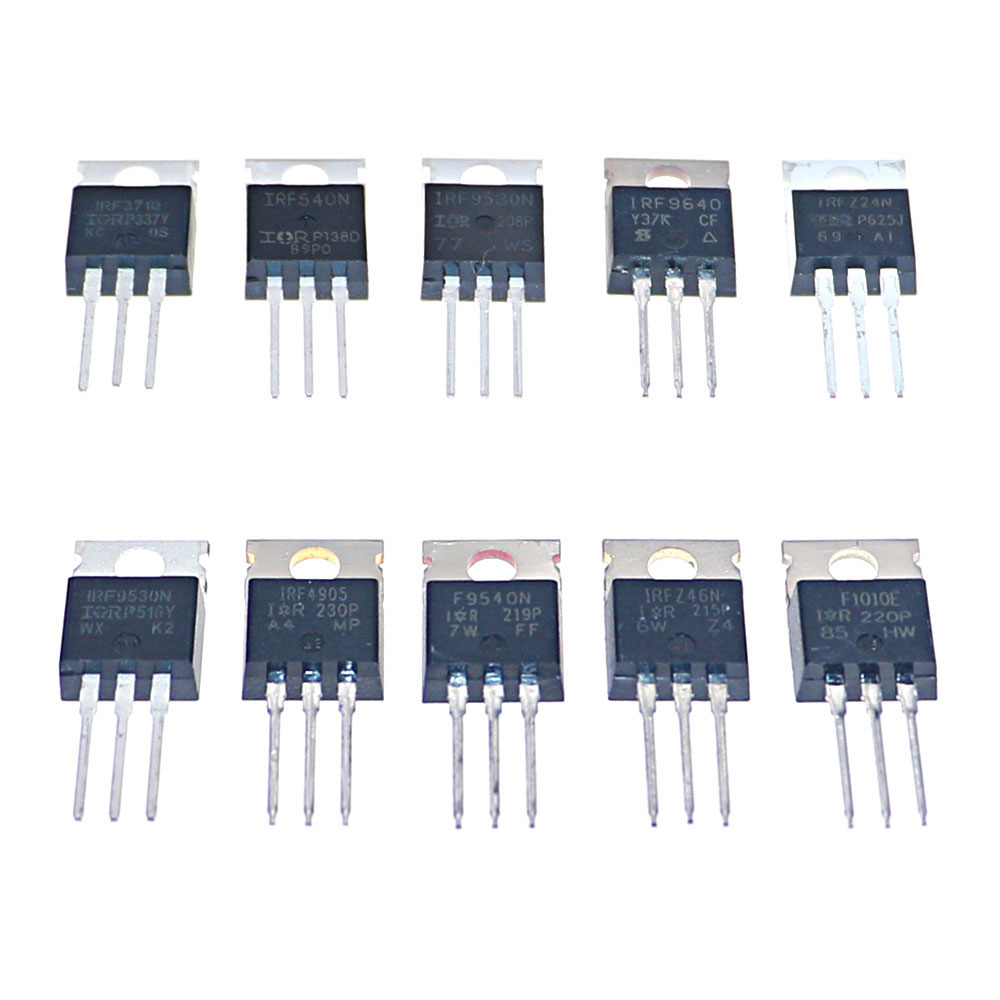 50Pcs 10 Werte Mosfet Transist – Mosfet Transistor Set Bewertung und Preis