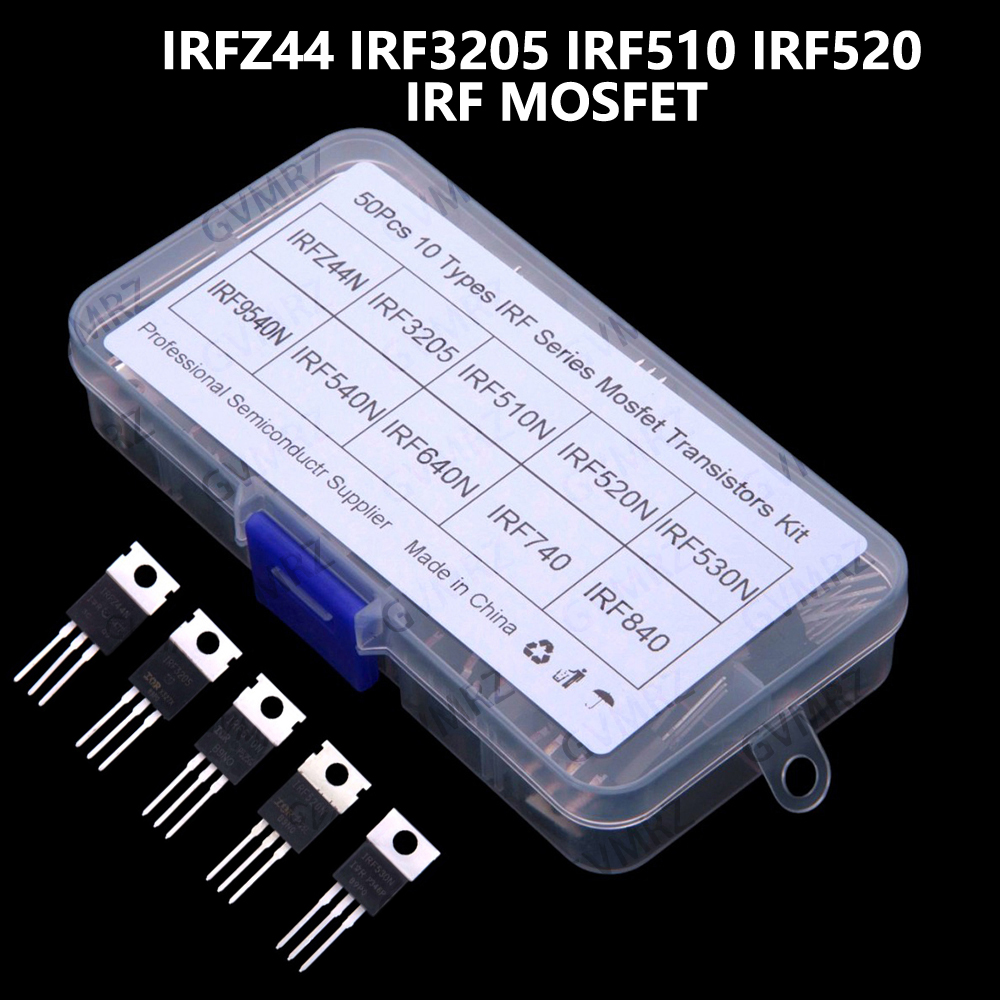 10 Werte ​ ​ 50 Stück IRF510 I – Mosfet Transistor Set Bewertung und Preis