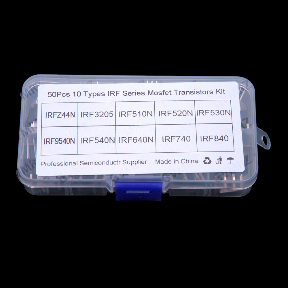 10 Werte ​ ​ 50 Stück IRF510 I – Mosfet Transistor Set Bewertung und Preis