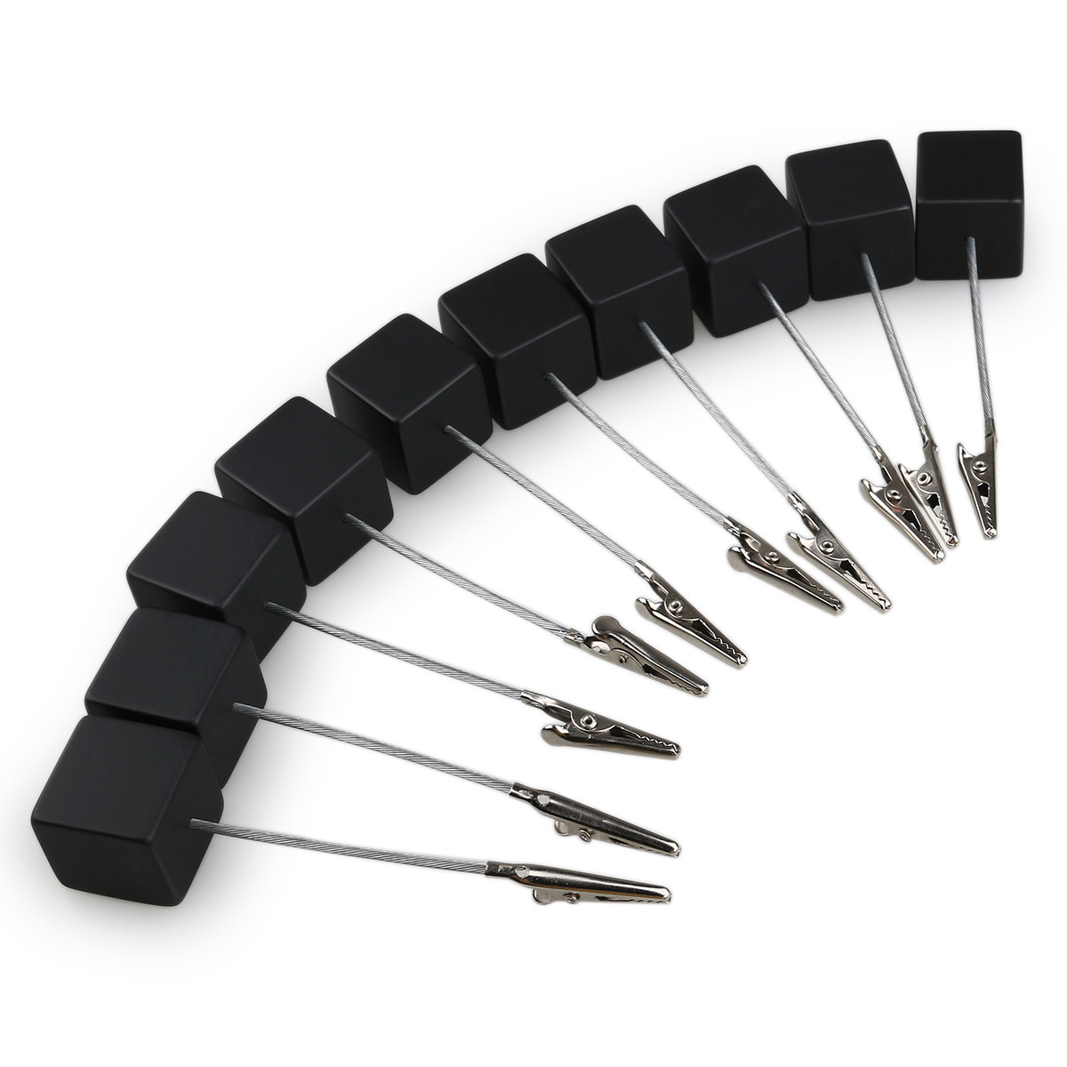 10 Stück transparente Würfel-N – Crocodile Clip Set Bewertung und Preis