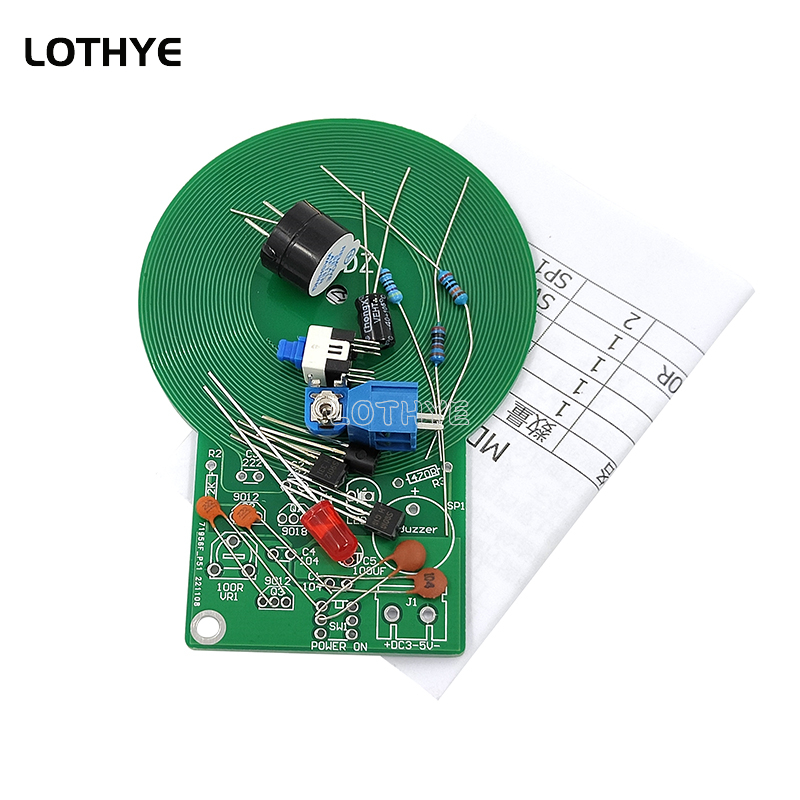 DC 3V-5V Metalldetektor-Kit DI – Diy Electronics Components Kit Bewertung und Preis