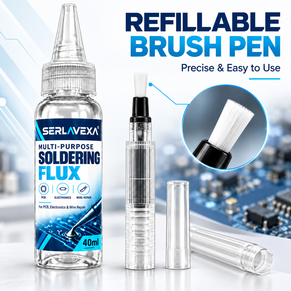 SERLAVEXA 2x40ml Lötmittelsatz – Flux Pen Electronics Bewertung und Preis