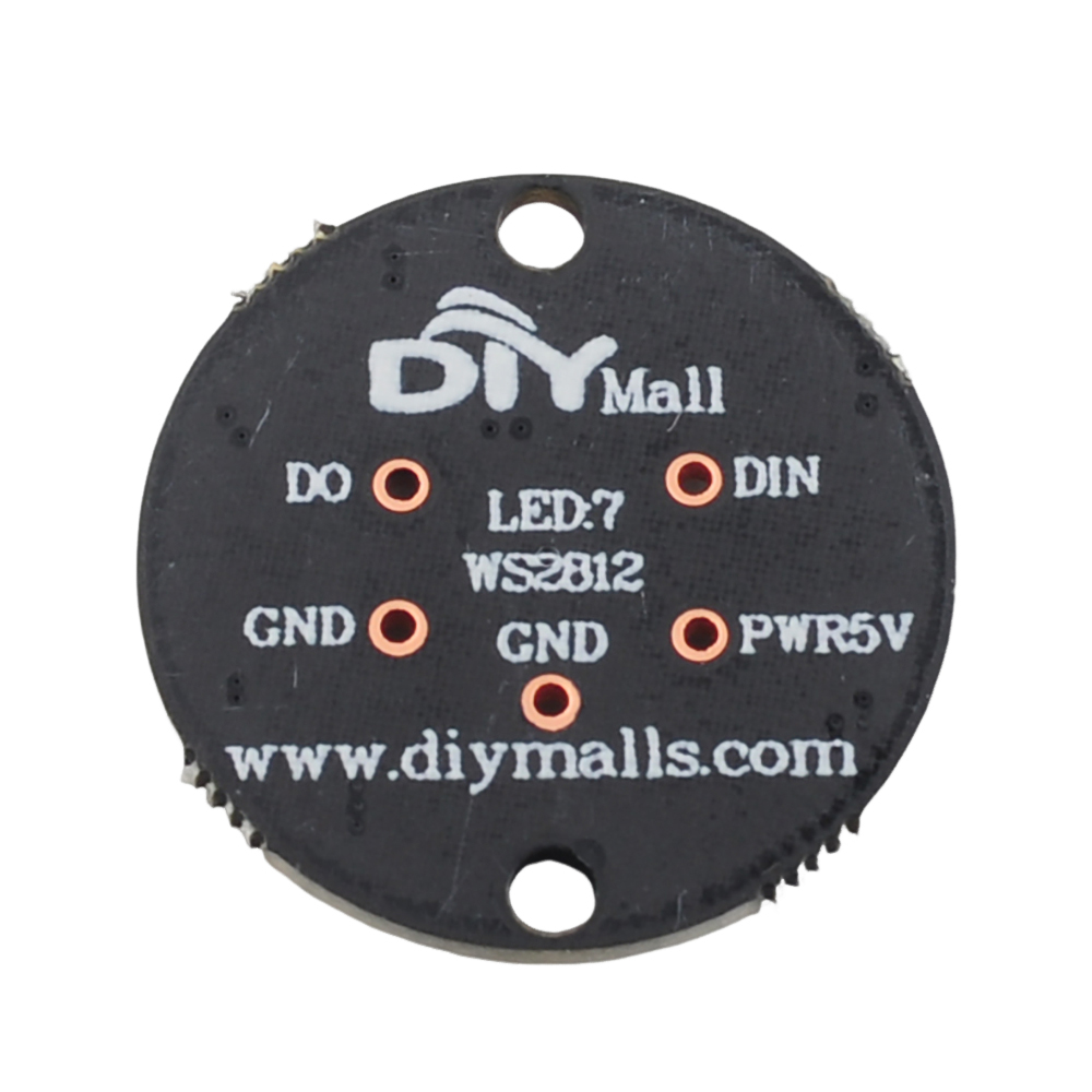 7-Pixel WS2812 5050 RGB LED-Ri – Diy Electronics Address Bewertung und Preis