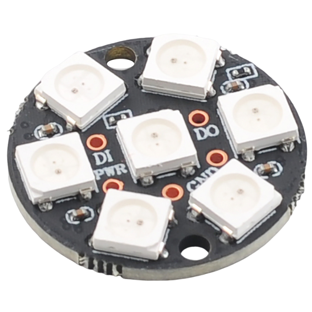 7-Pixel WS2812 5050 RGB LED-Ri – Diy Electronics Address Bewertung und Preis