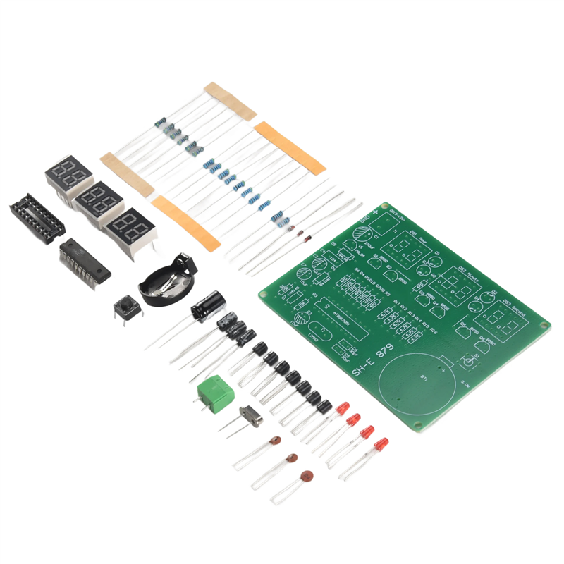 AT89C2051 6 digitale LED-Anzei – Diy Electronics Flux Bewertung und Preis
