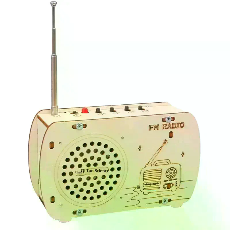 /Cna/DIY Holz-FM-Radio-Bausatz – Diy Electronics Projects For Students Bewertung und Preis